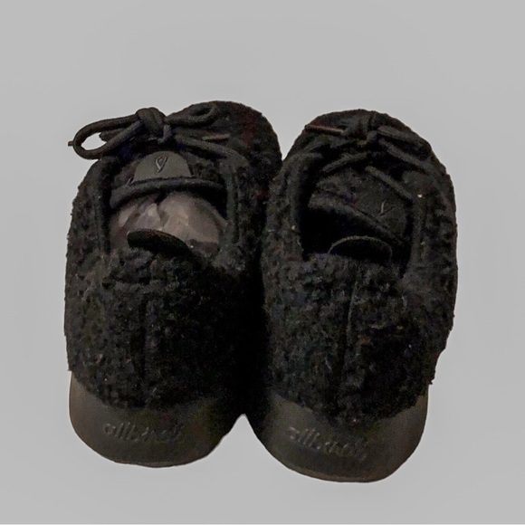 Allbirds Wool Dasher Fluffs Sneakers Black Size 11 - Picture 7 of 8